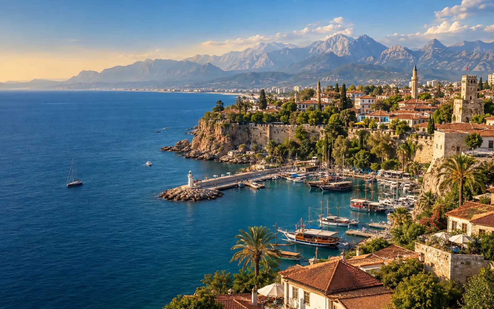 Antalya’da 3 Günlük Tatil: Deniz, Tarih ve Doğa İçin Hazır Rota