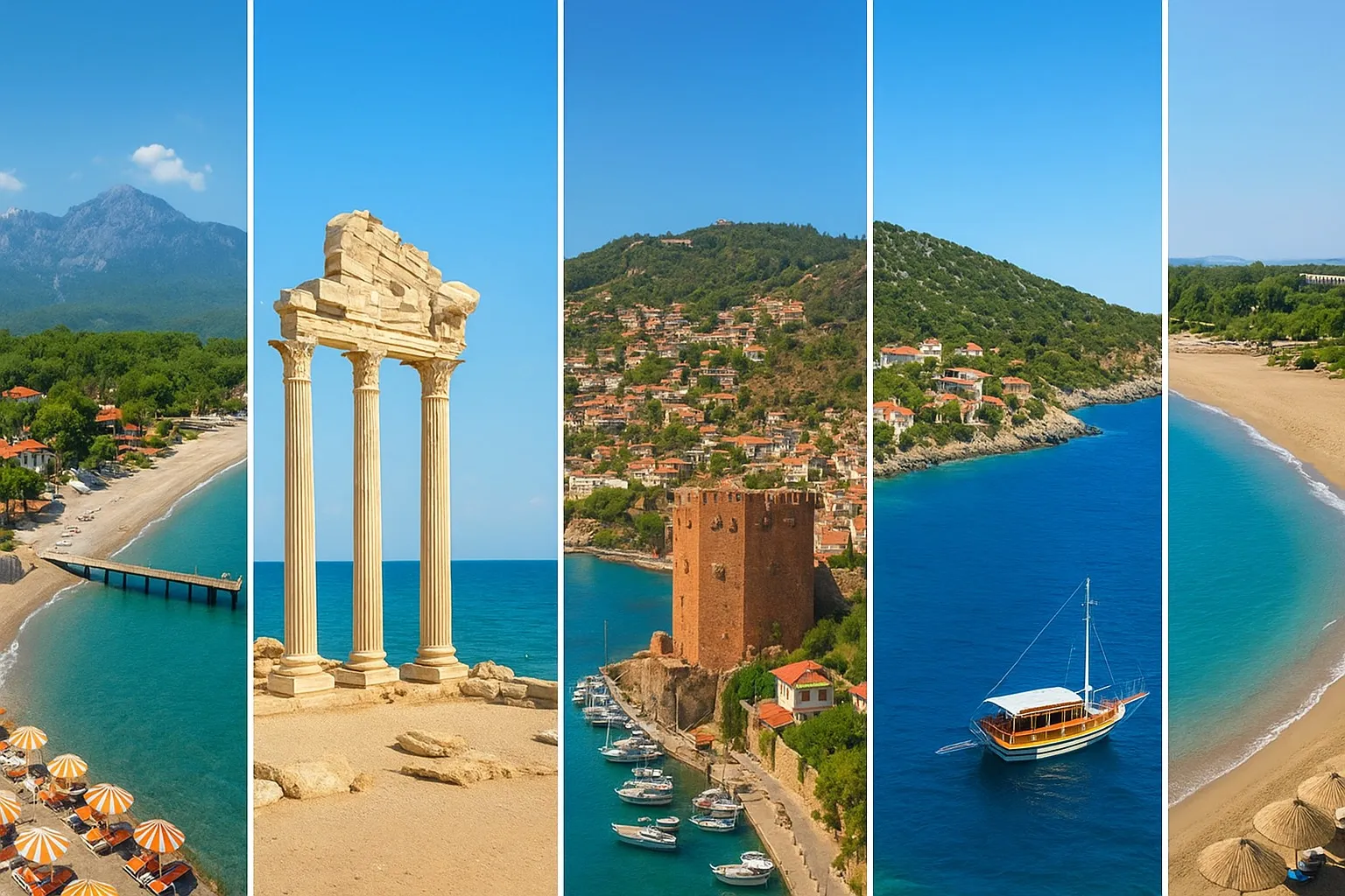 Alanya: Antalya Küste Relax Bootsausflug